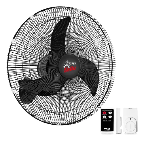 Ventilador de Parede 65cm 230w Bivolt Com Controle Remoto